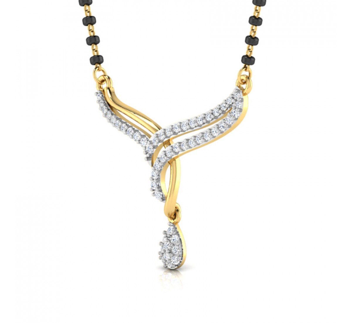 Evolve Diamond Mangalsutra
