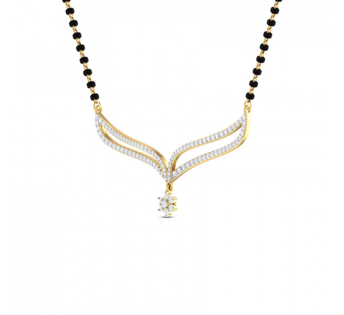 Prismify Diamond Mangalsutra
