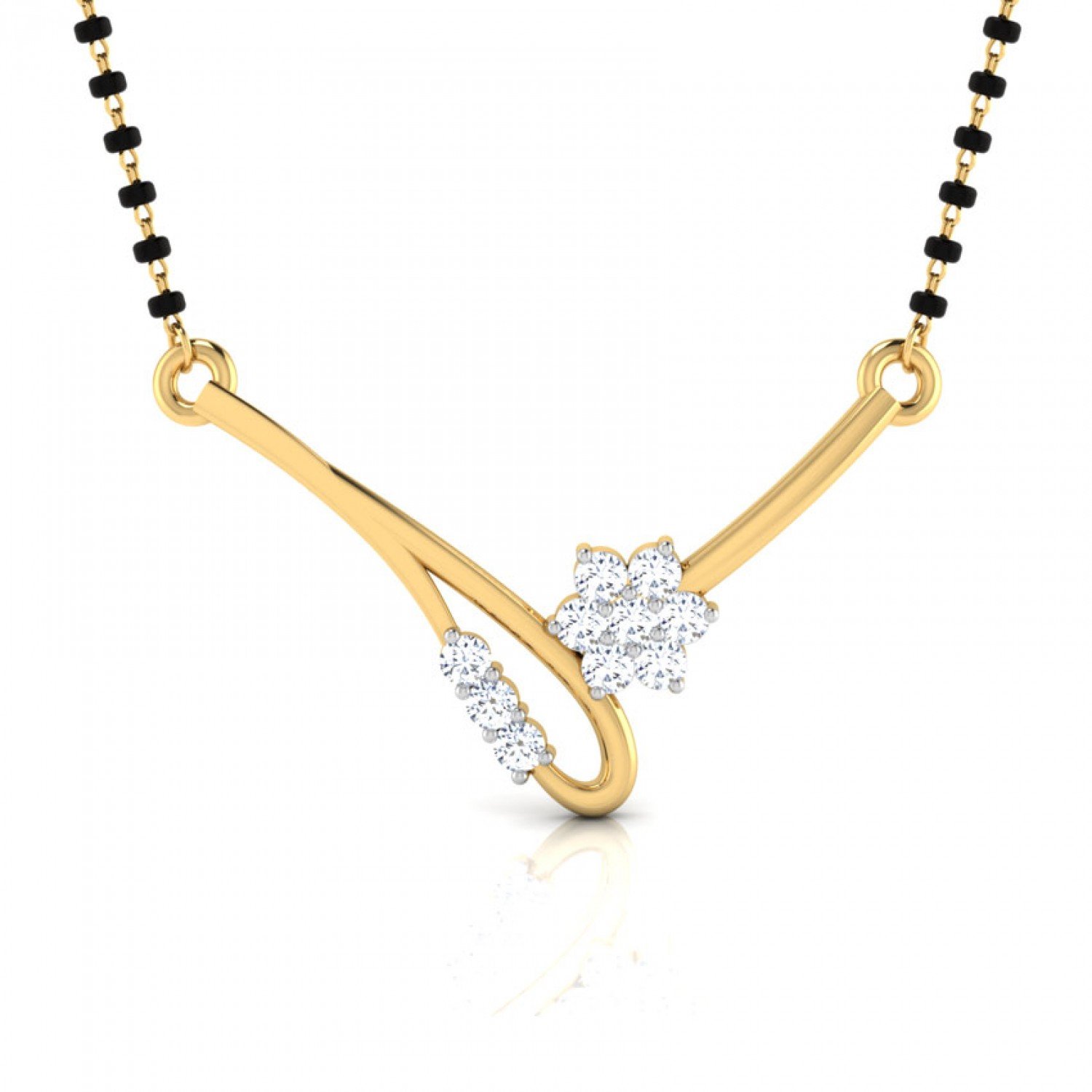 Jesterix Diamond Mangalsutra