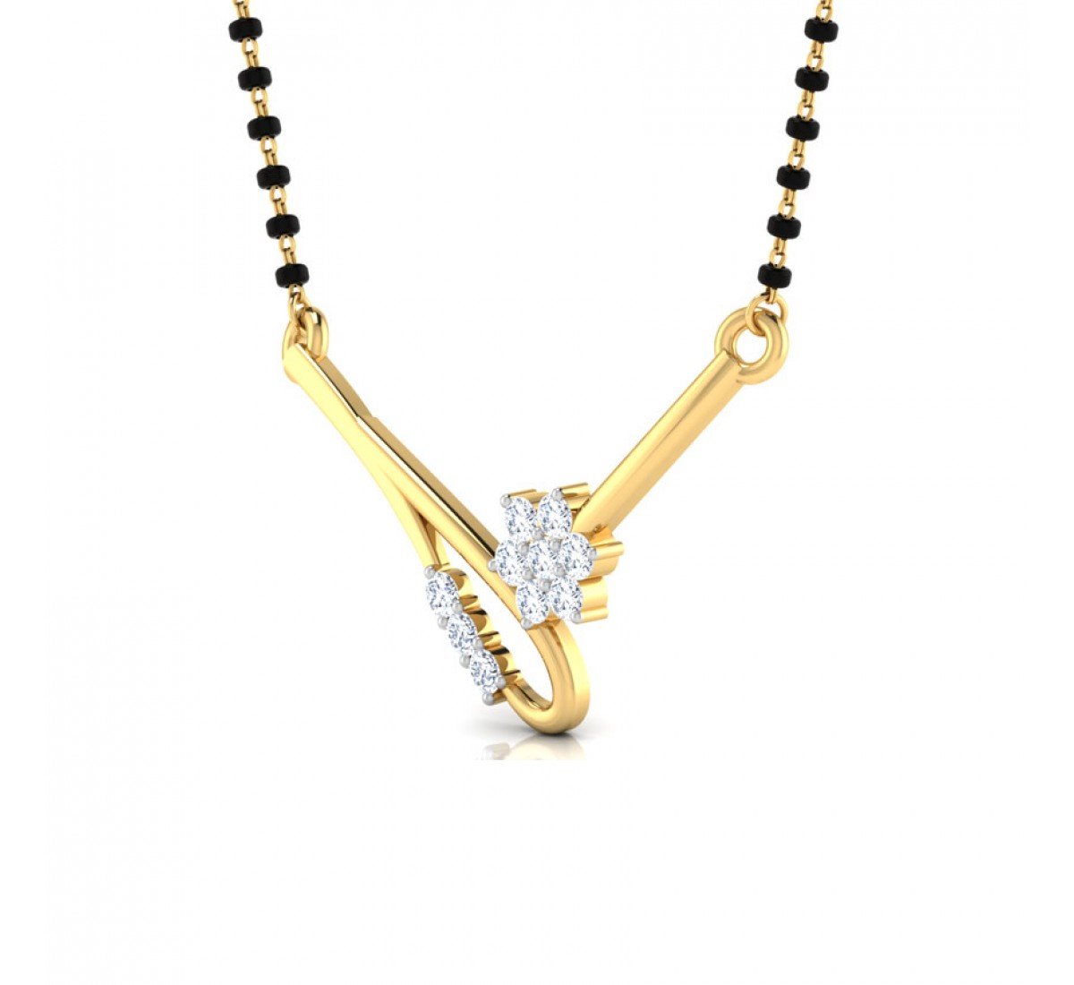 Jesterix Diamond Mangalsutra