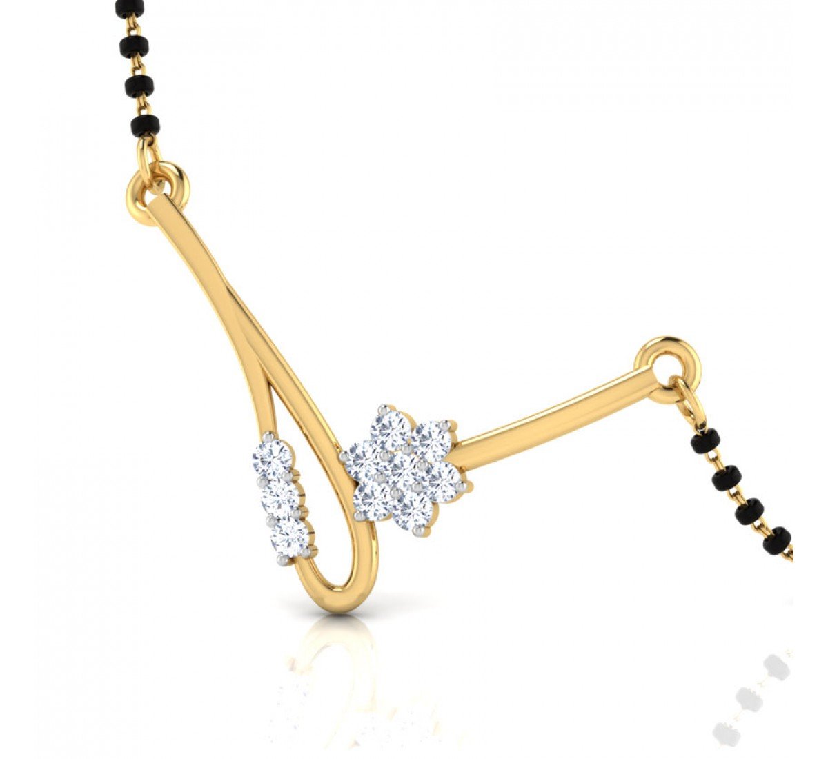 Jesterix Diamond Mangalsutra