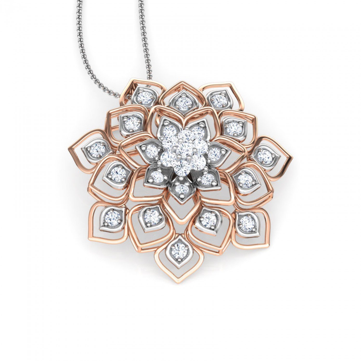 Keystoneara Diamond Pendant