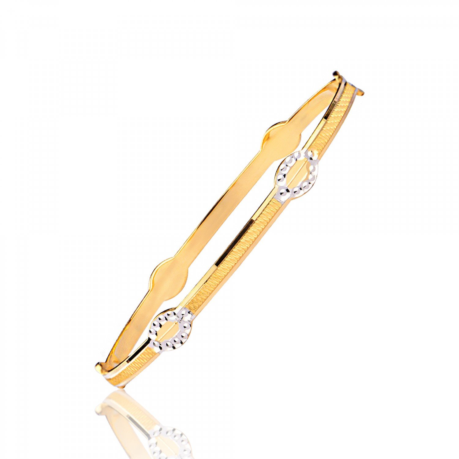 Narois Whimsy Gold Bangle