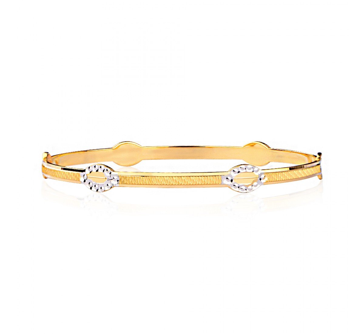 Narois Whimsy Gold Bangle
