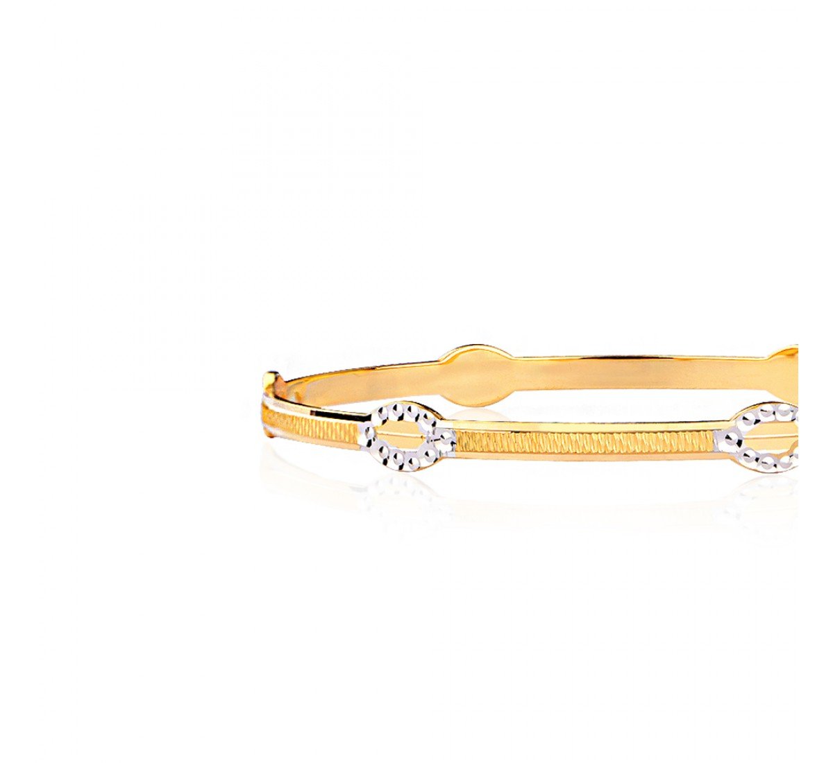 Narois Whimsy Gold Bangle