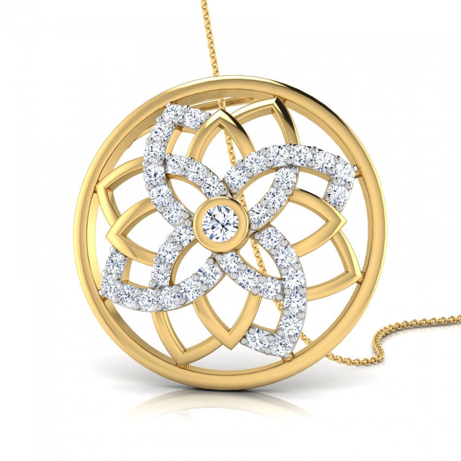 Kineticara Diamond Pendant