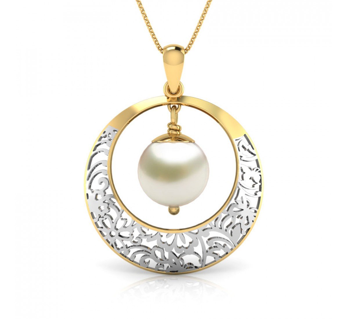 Symphony Infinity Gold Pendant