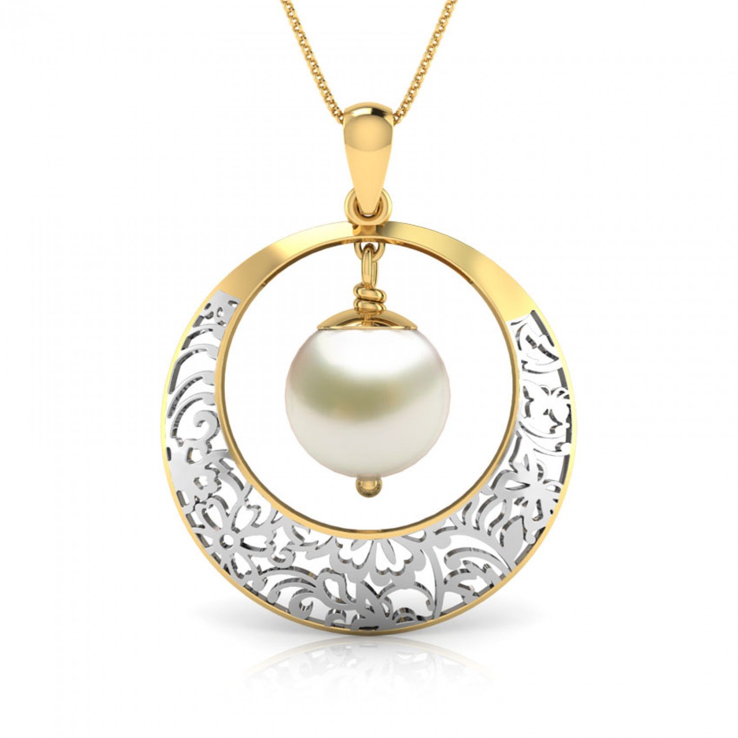 Symphony Infinity Gold Pendant