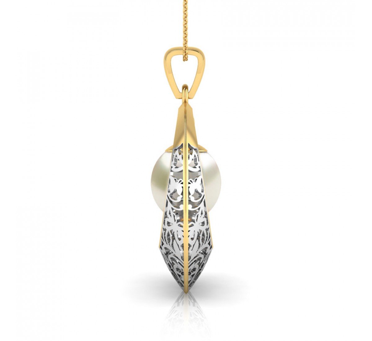 Symphony Infinity Gold Pendant