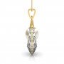 Symphony Infinity Gold Pendant