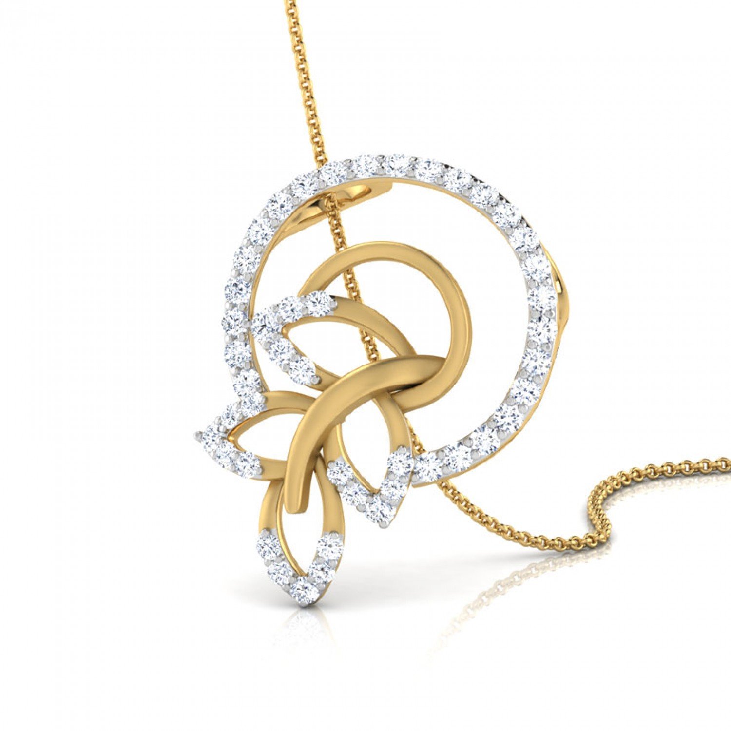 Lagoon Diamond Pendant