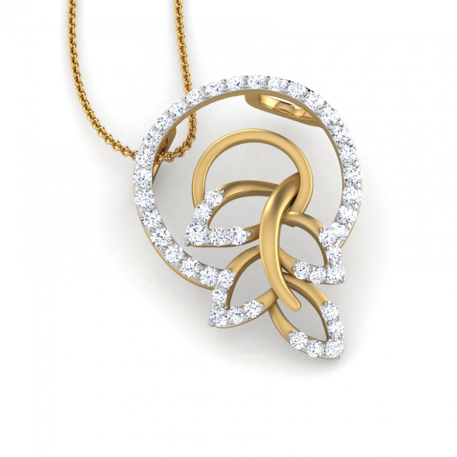 Lagoon Diamond Pendant