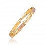 Oceanic Delicate Gold Bangles