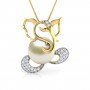 Ganesh Ekdant Diamond Pendant