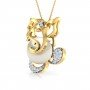 Ganesh Ekdant Diamond Pendant