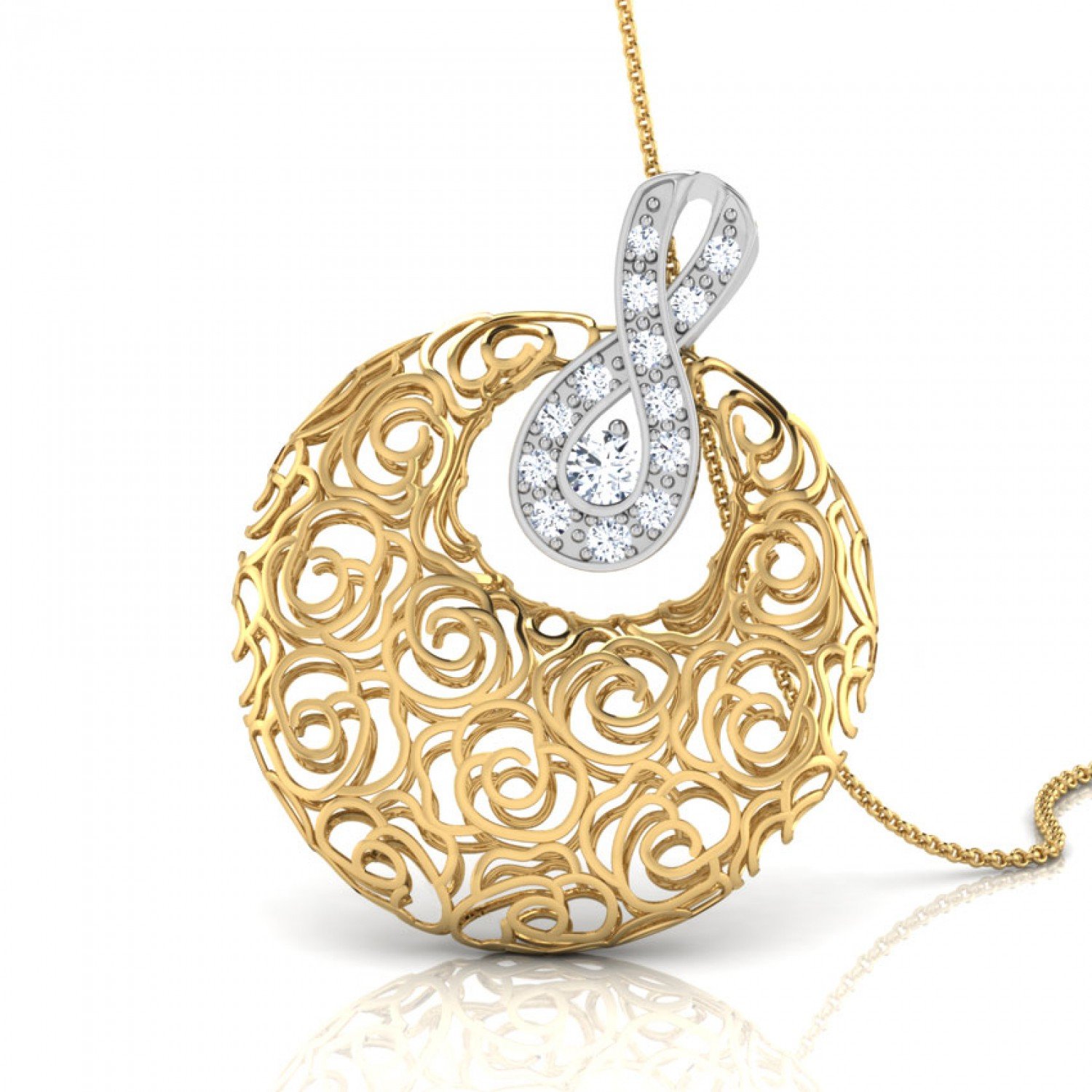 Jangleix Diamond Pendant