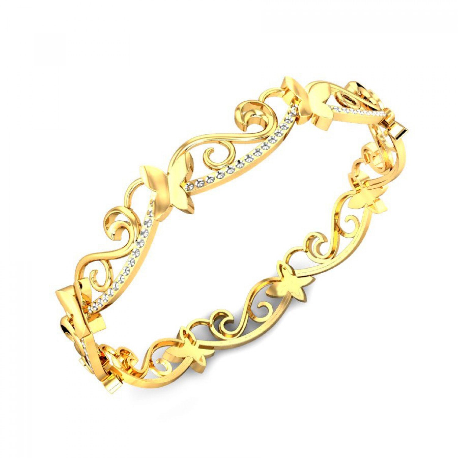 Nivara Solstice Gold Bangles