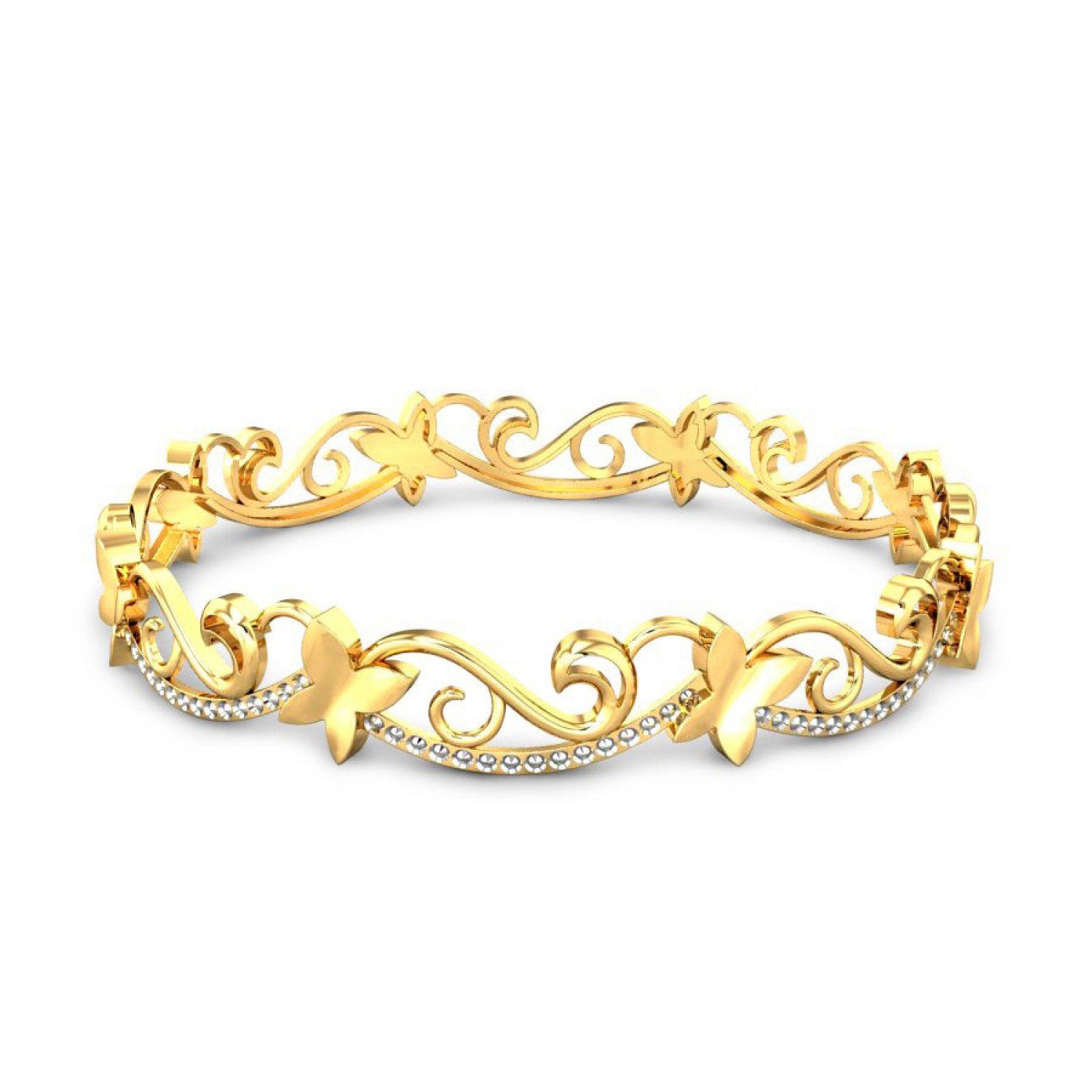 Nivara Solstice Gold Bangles
