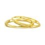 Ushai Glinting Gold Bangles