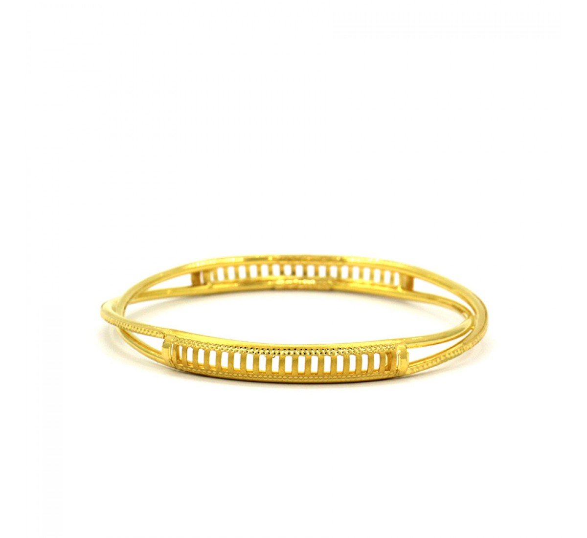 Ushai Glinting Gold Bangles