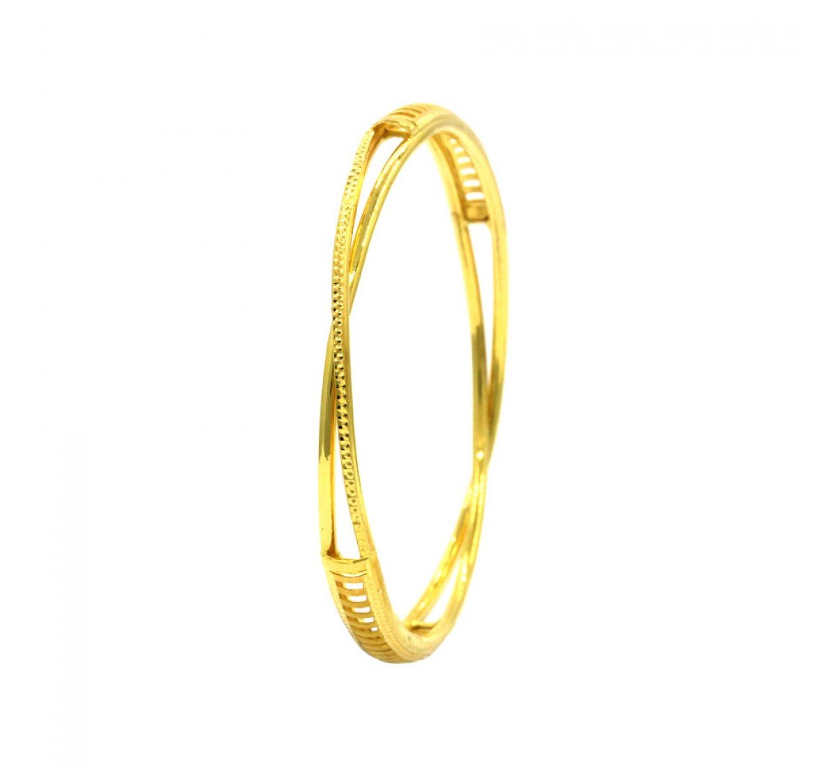 Ushai Glinting Gold Bangles