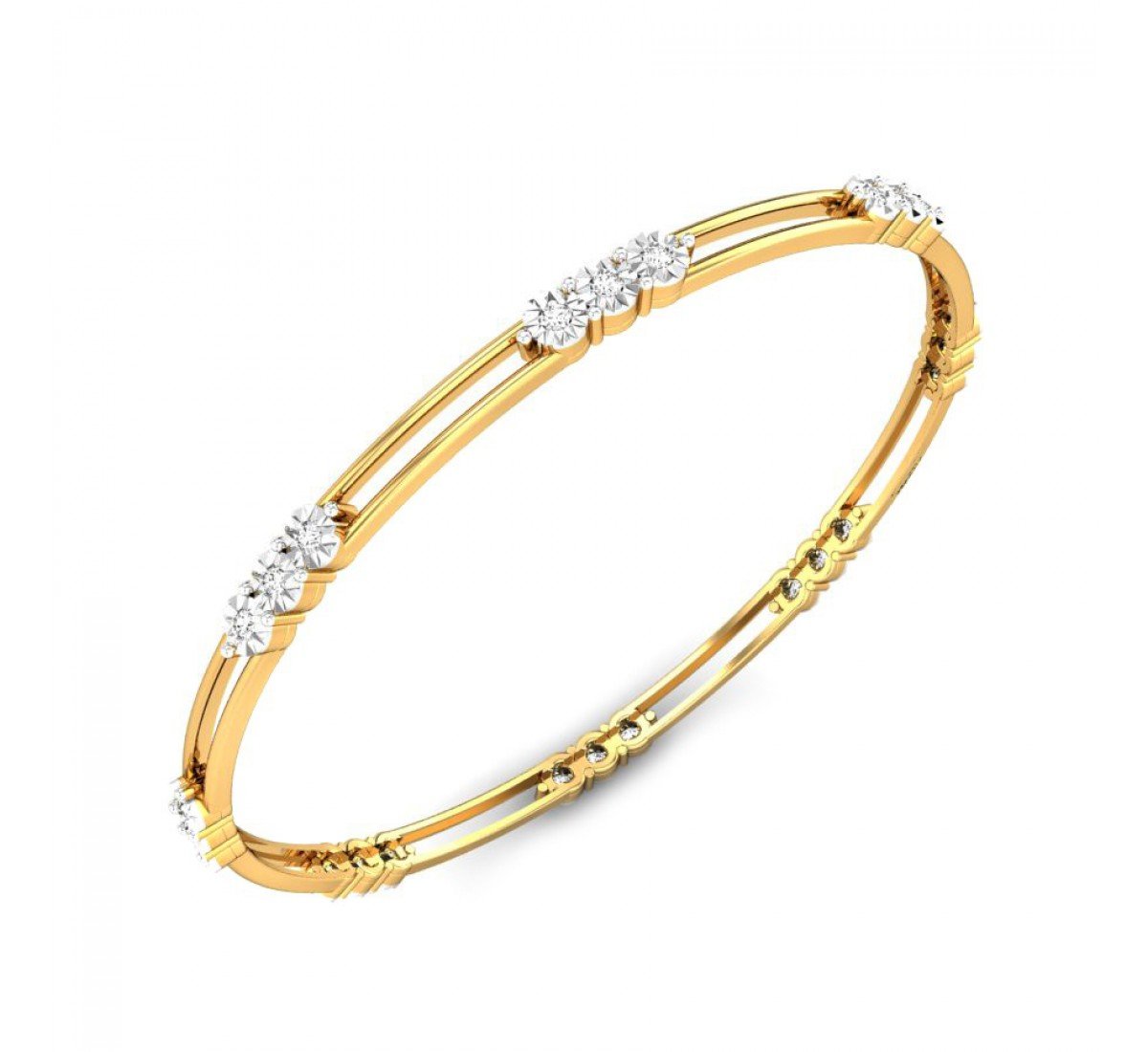 Tempest Gold Bangles