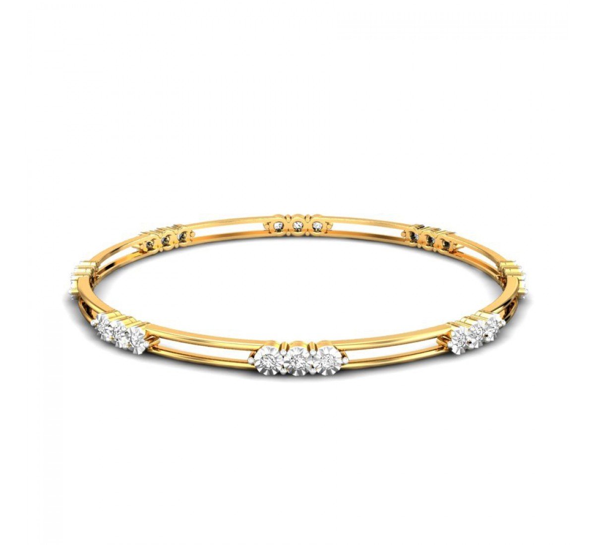 Tempest Gold Bangles