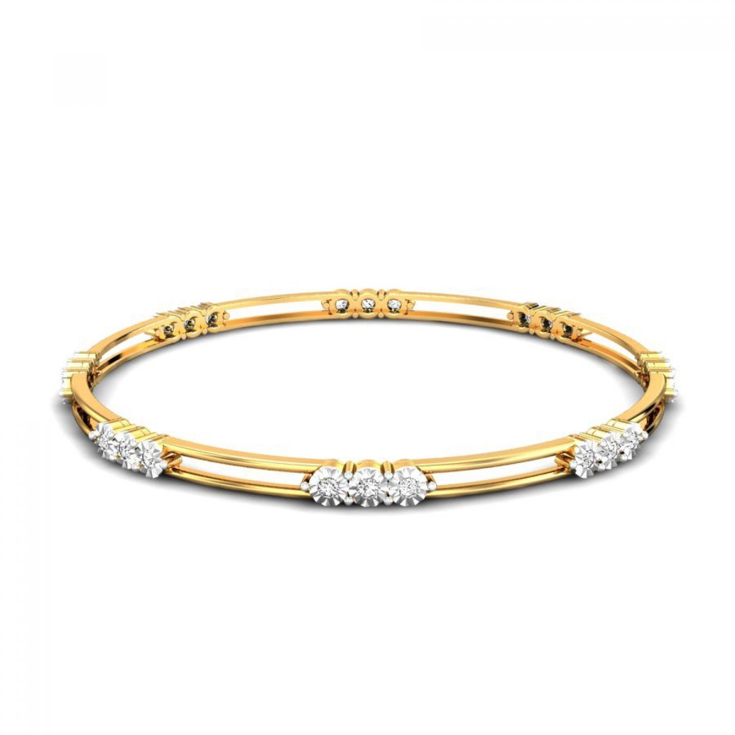 Tempest Gold Bangles