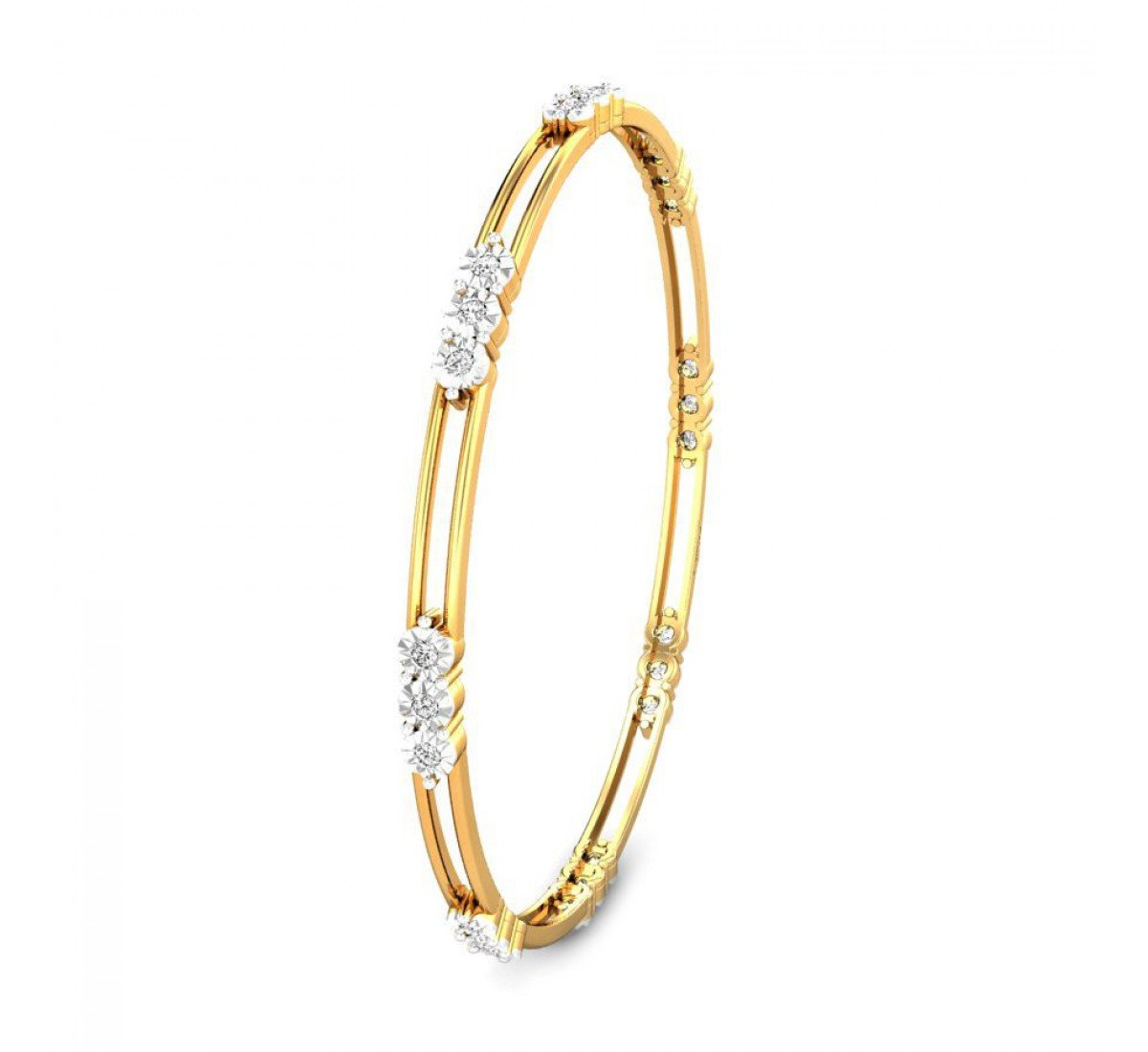 Tempest Gold Bangles