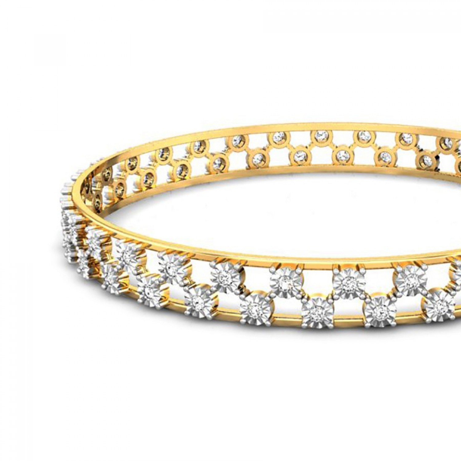 Elation Lucid Gold Bangles