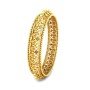 Knotnivara Swirl Gold Bangles