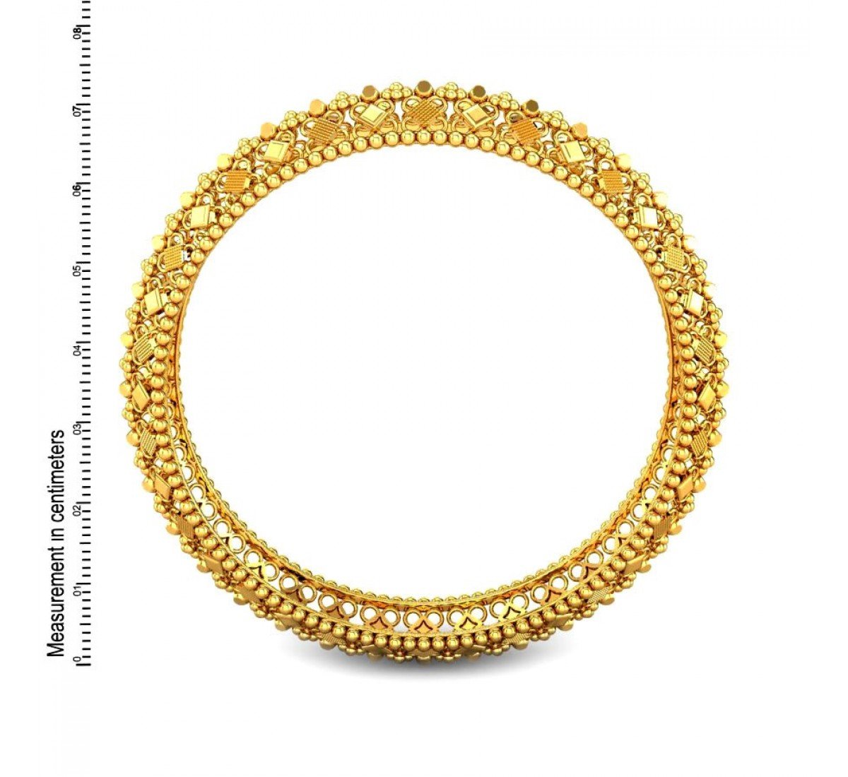 Knotnivara Swirl Gold Bangles