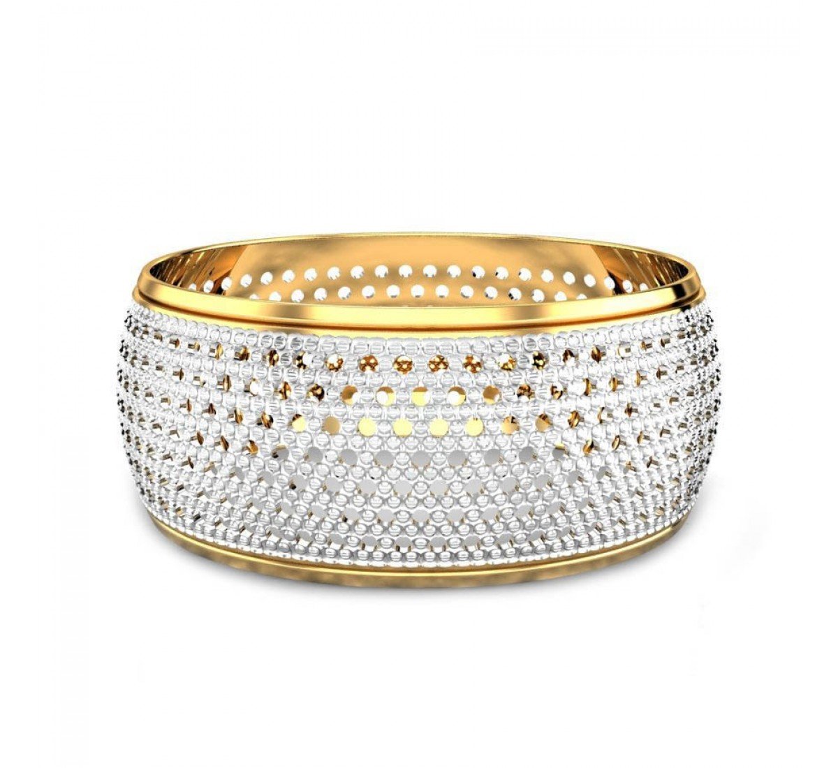 Urmika Dazzle Gold Bangles