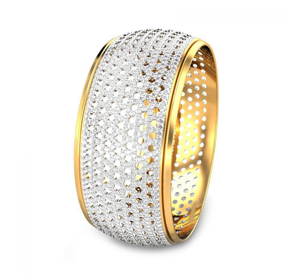 Urmika Dazzle Gold Bangles