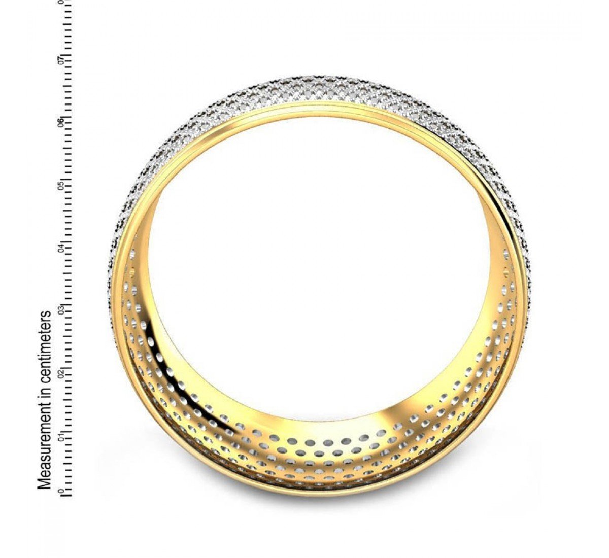 Urmika Dazzle Gold Bangles