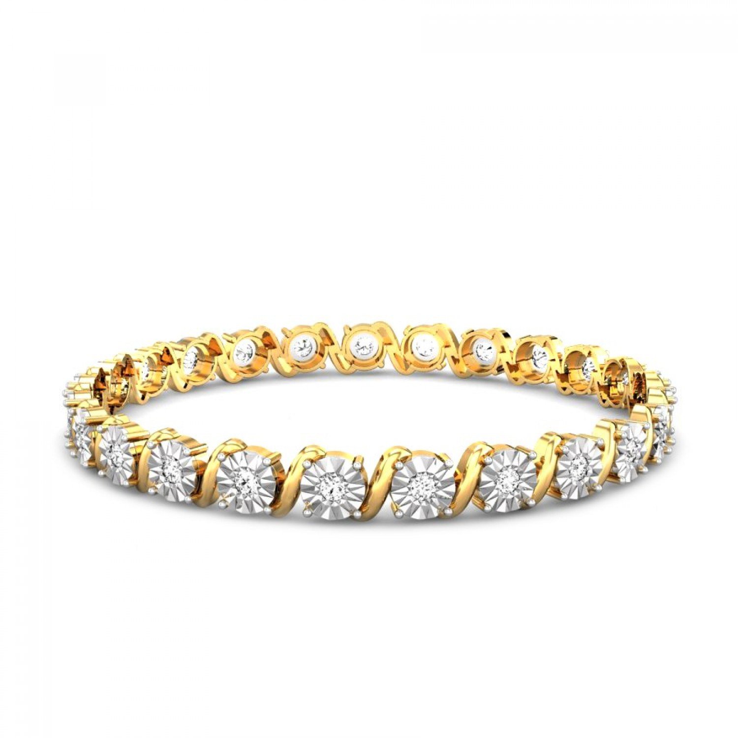 Essence Sarada Gold Bangles