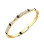 Splendor Texture Gold Bangles