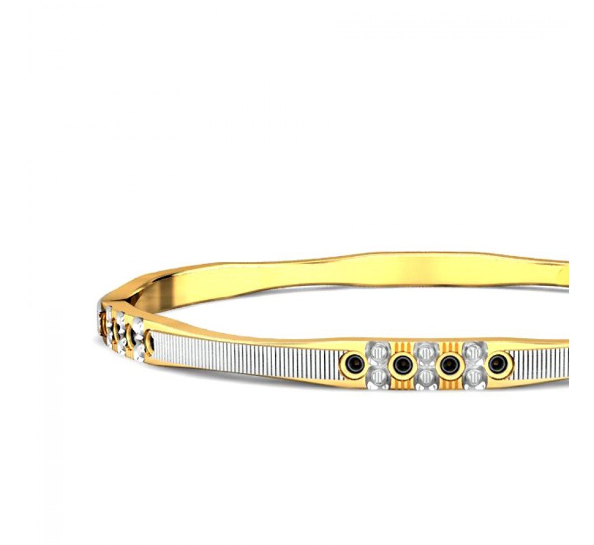 Gleam Rosita Gold Bangles
