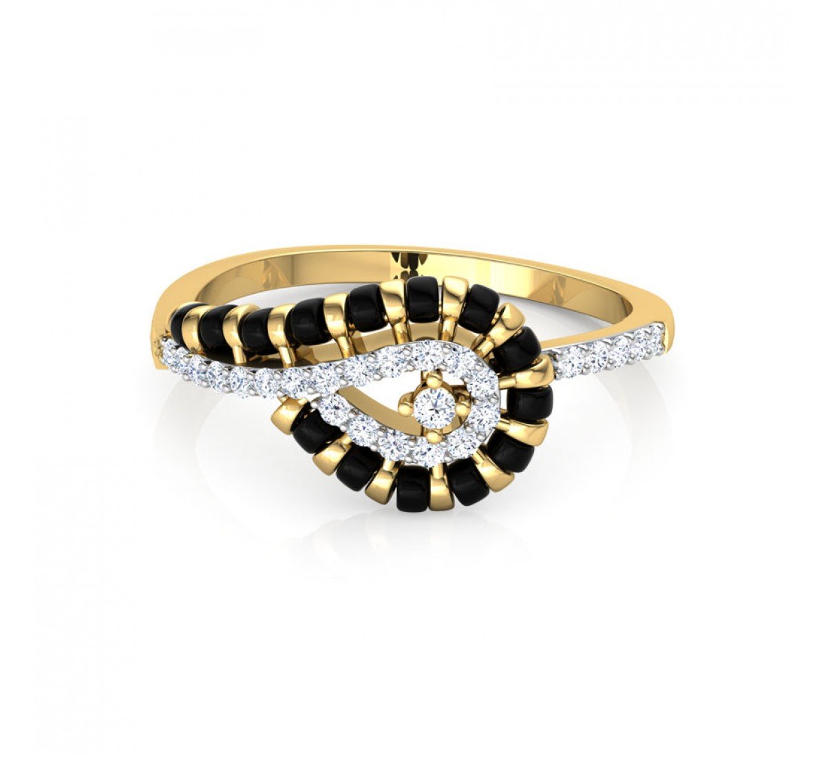 Lura Angel Mangalsutra Diamond Ring