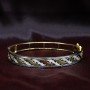 Velvet Twilight Gold Bangles