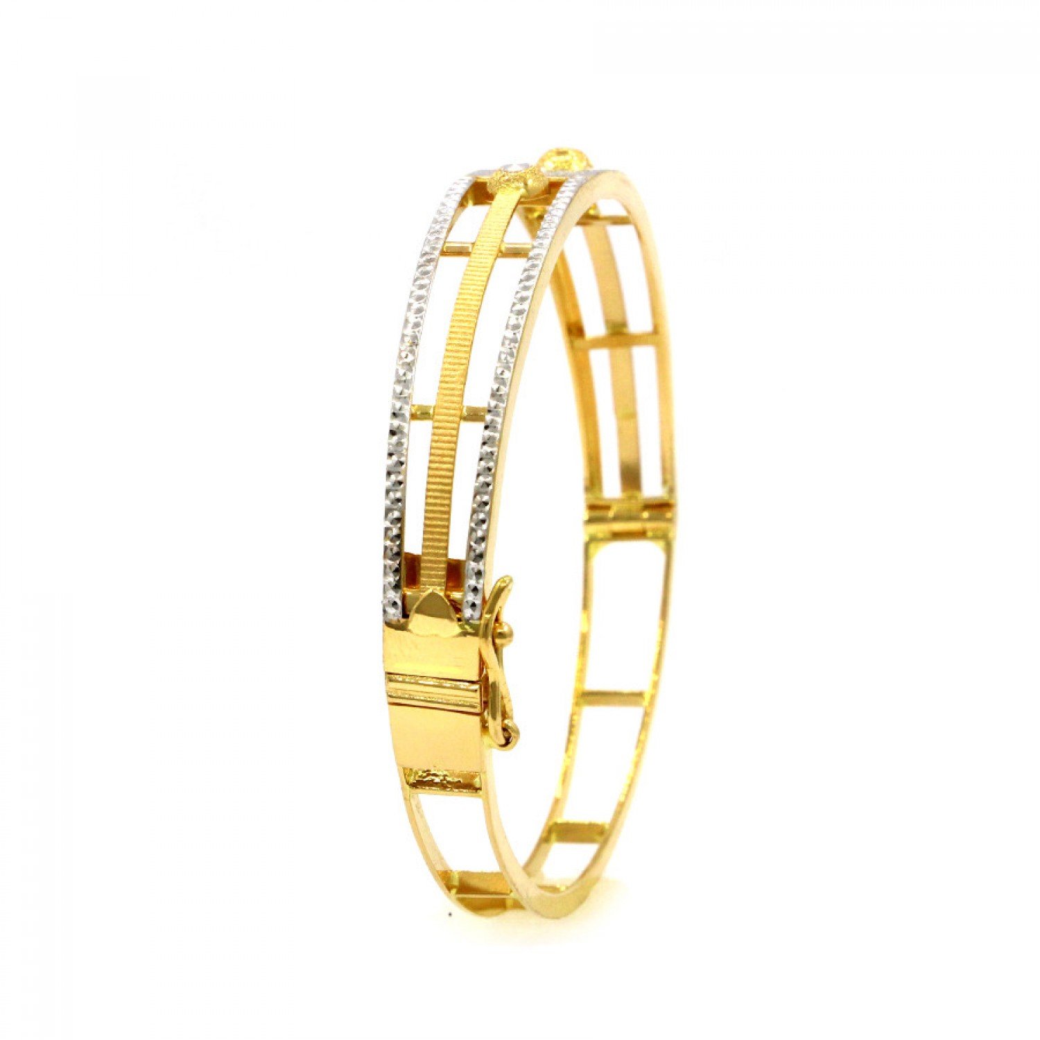 Entwine Sheen Gold Bangles
