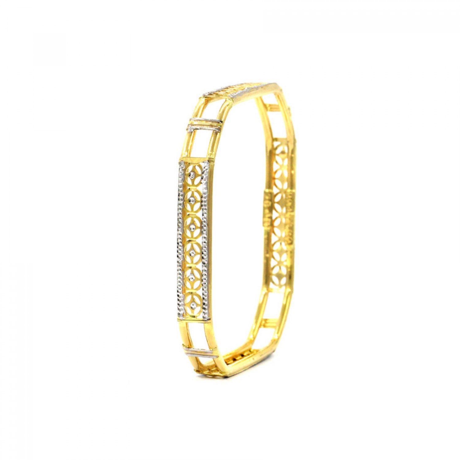 Glow Celesta Gold Bangles