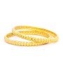 Mesh Charm Gold Bangles