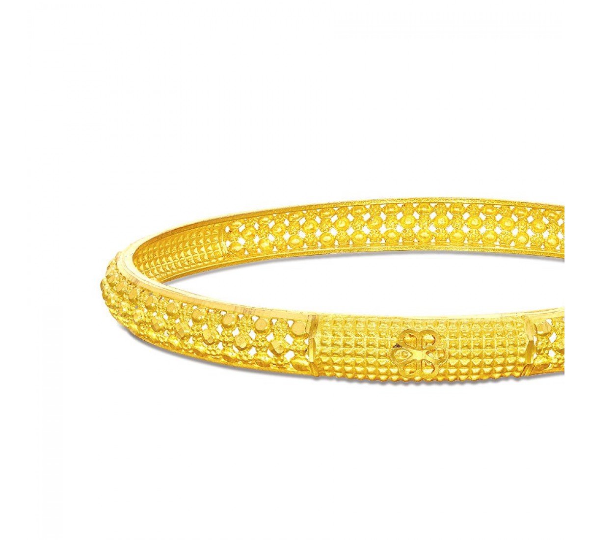Kavali Conch Gold Bangles
