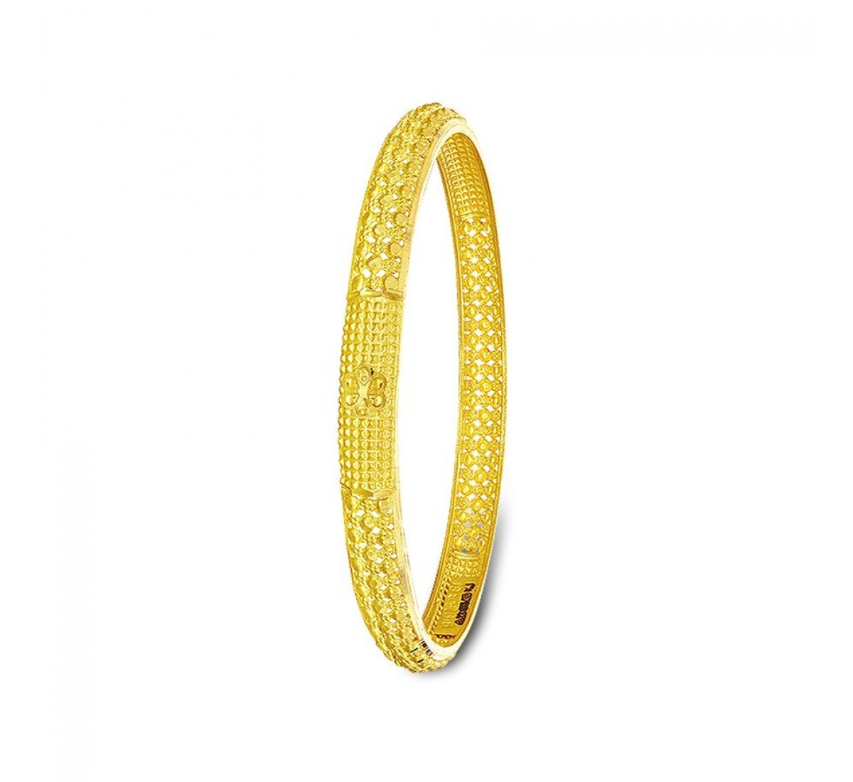 Kavali Conch Gold Bangles