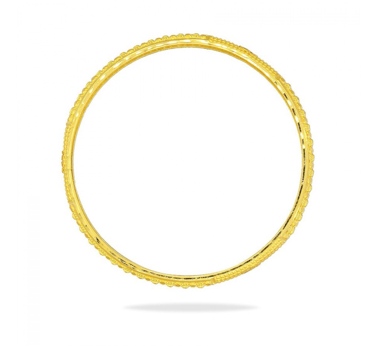 Kavali Conch Gold Bangles