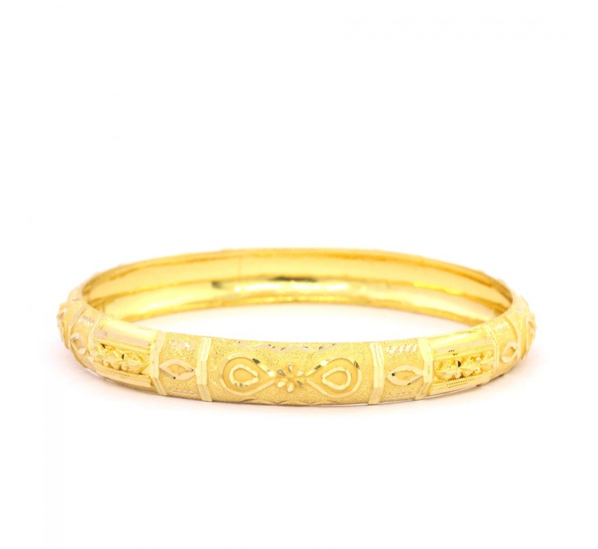 Whimsy Allure Gold Bangles