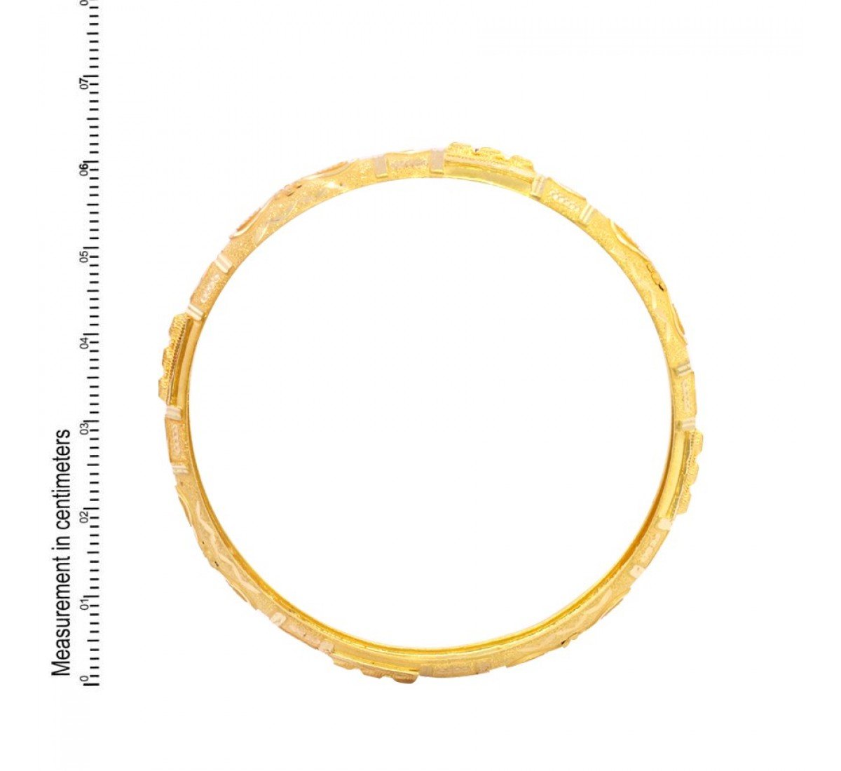 Whimsy Allure Gold Bangles