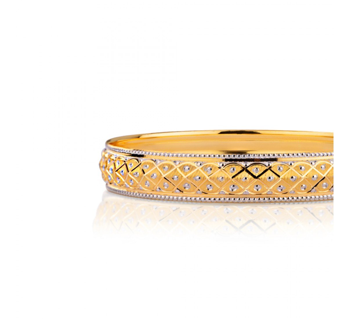 Metropolis Gold Bangles