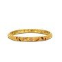Vivid Petals Gold Bangles